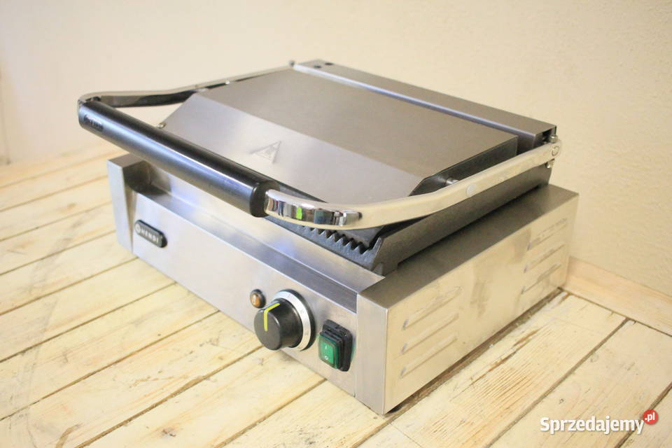 Grill kontaktowy ryflowany PANINI Hendi 263655 śląskie Pszczyna