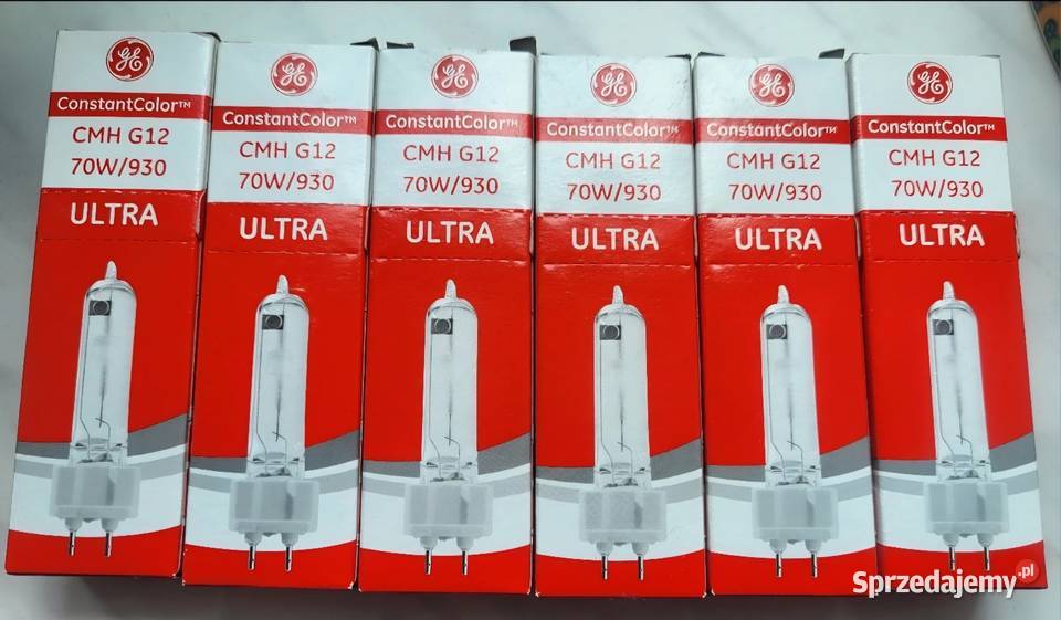 Żarówki GE ConstantColor Ultra CMH G12 70W930 Żarówki i świetlówki