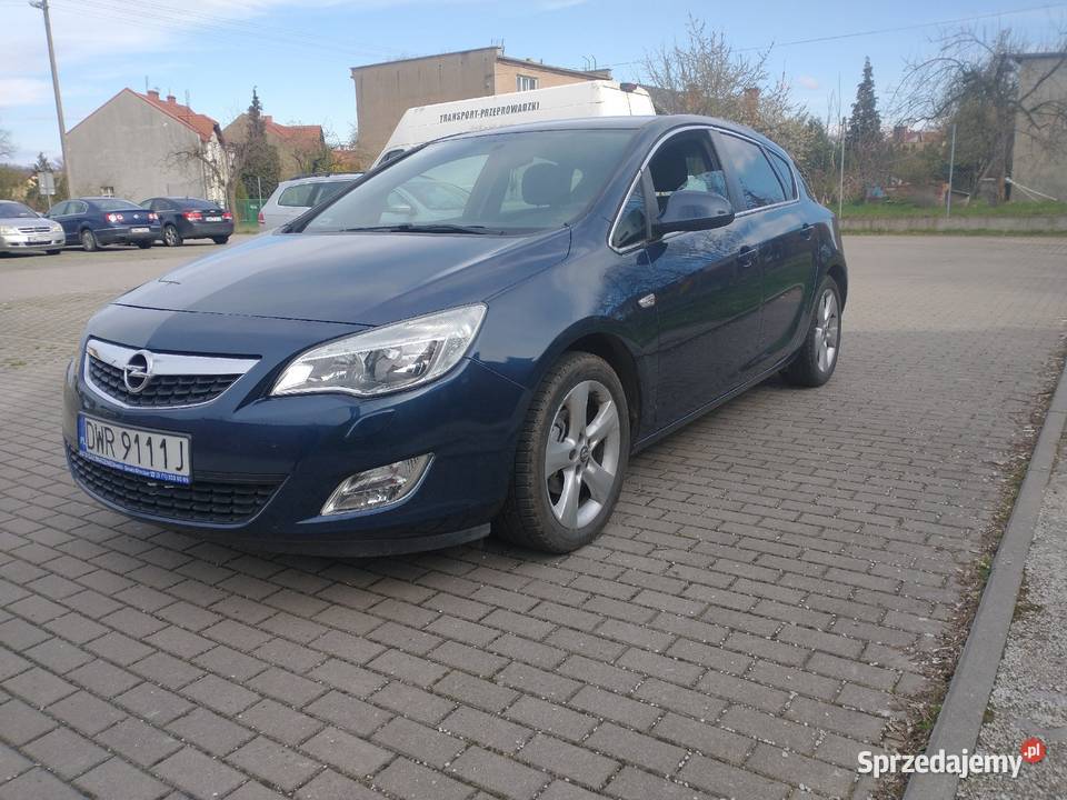 Opel Astra 14 LPG 2011 dolnośląskie Wołów