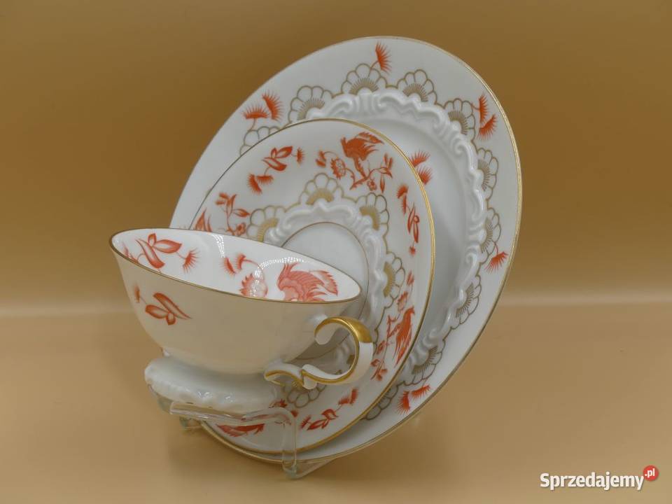 Komplet śniadaniowy Sorau Żary 1928 45 UNIKAT Poznań