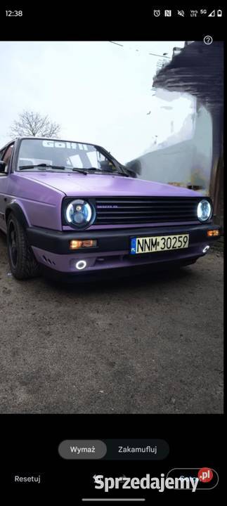 Vw golf 2 16 72 lpg Łęczyce