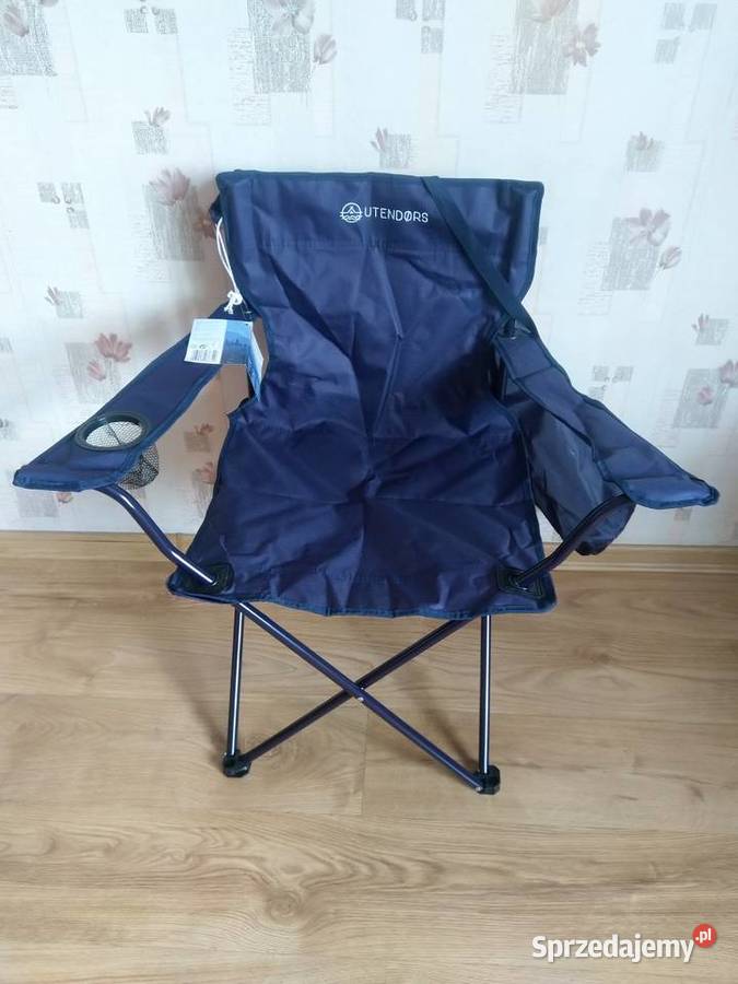 NAJTANIEJ Krzesełko Składane Turystyczne Krzesło