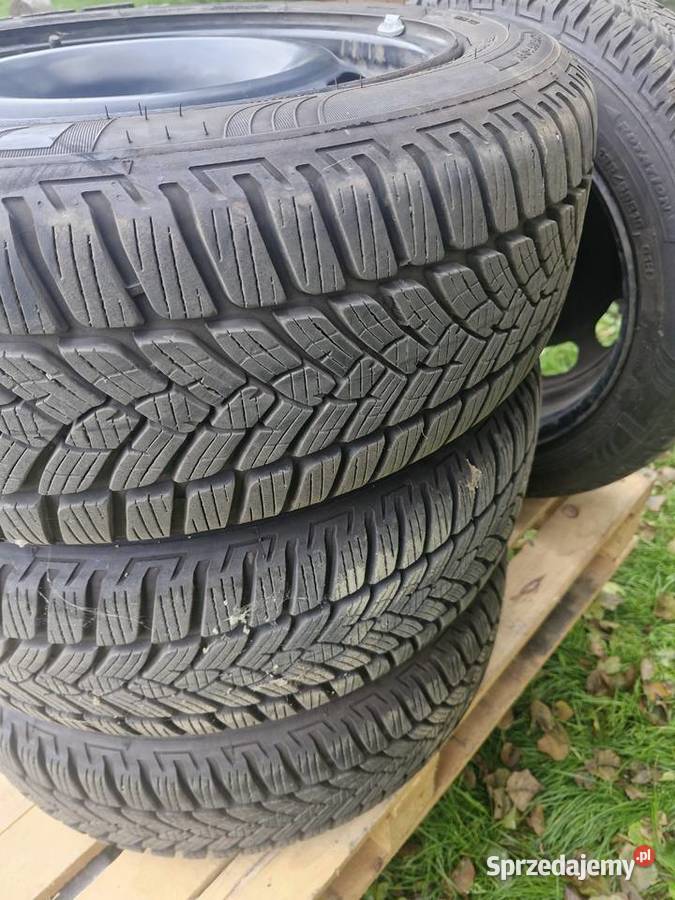 Koła zimowe na felgach stalowych Opel Corsa f podkarpackie