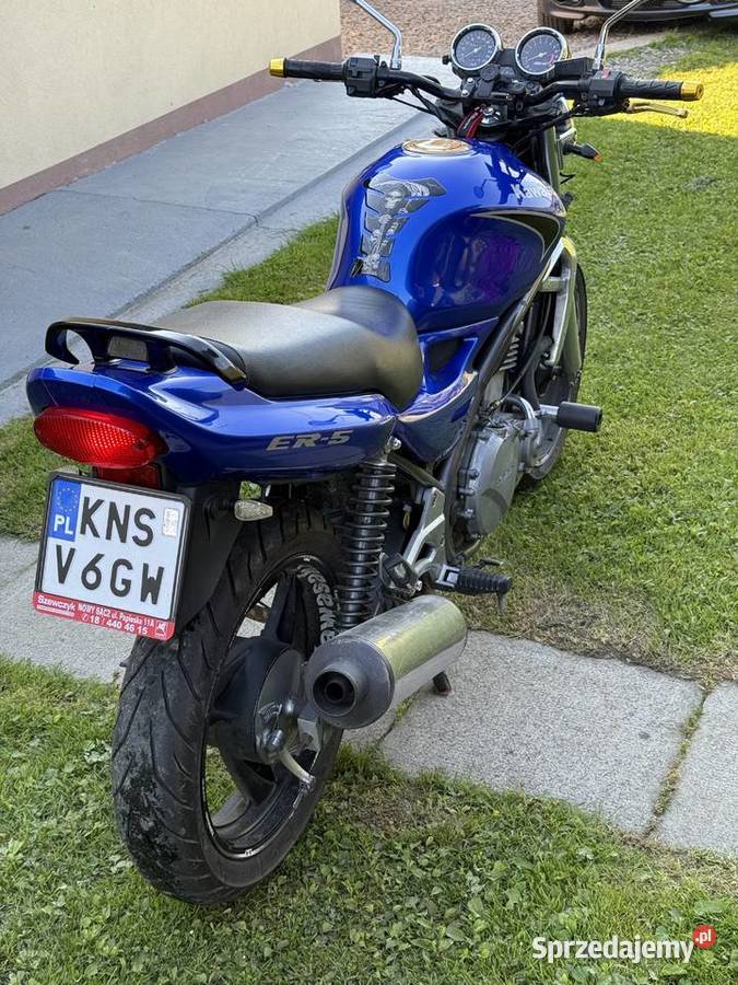 Kawasaki ER5 500 49 doinwestowany małopolskie Trzetrzewina