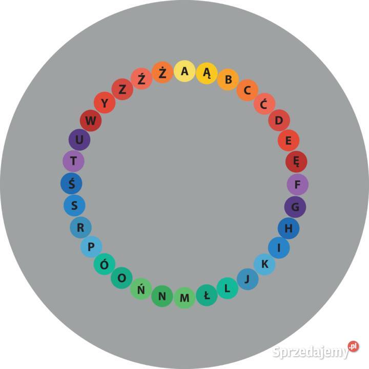 Gąsienica Alfabet gry korytarzowe naklejki Bydgoszcz