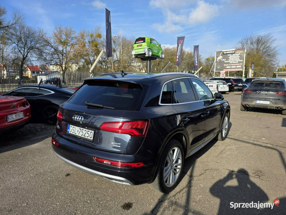 Audi Q5 20 TFSI 251 Panorama Kamera LED regulowane zawieszenie pomorskie Słupsk