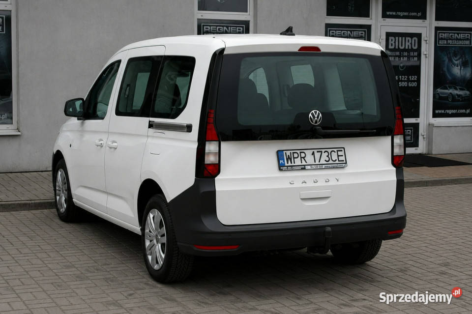 Volkswagen Caddy SalonPL FV23 Hak Lane Assist Motoryzacja Sokołów