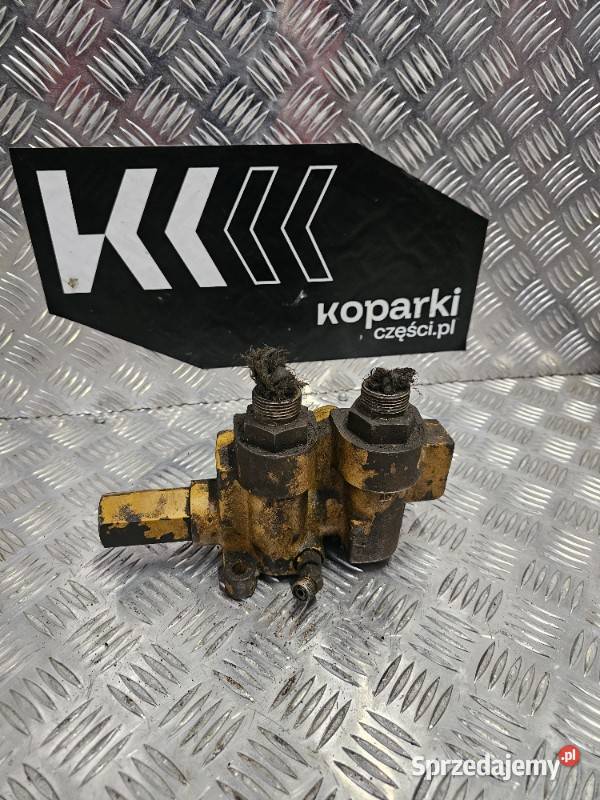 Sekcja końcowa rozdzielacza hydraulicznego