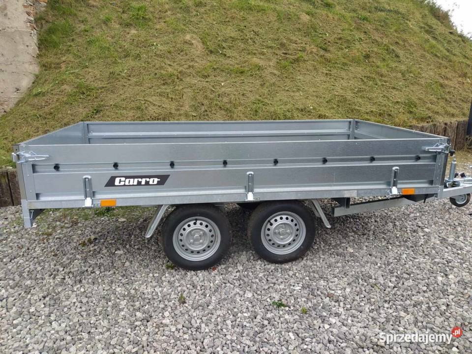 Przyczepa dwuosiowa platforma CARRO DELTA 3015 Lublin sprzedam