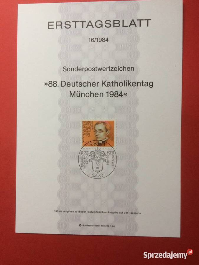 558 Niemieckie Specjalne Znaczki Pocztowe Filatelistyka Szczecin