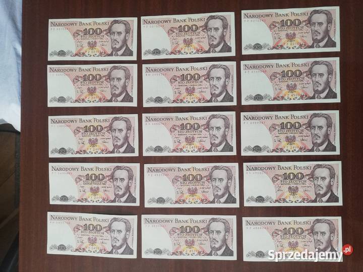 Banknoty z prlu wielkopolskie Dąbie