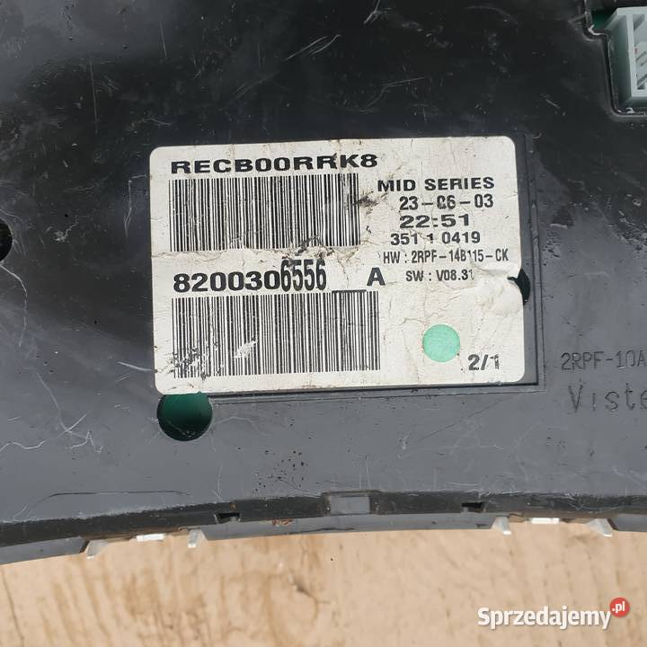 Zegary liczniki wskaźniki Renault Megane II 02 Rok produkcji 2004 Kraków