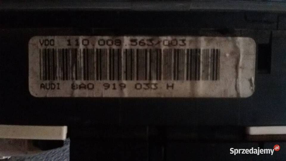 LICZNIK AUDI 80B4 20 BENZYNA Elbląg