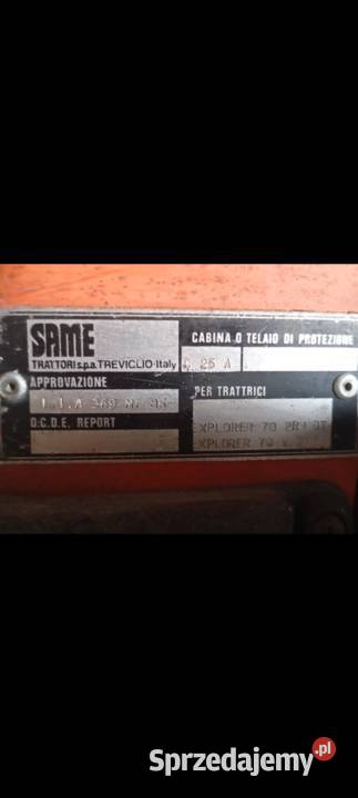 Same Explorer 70 tur przedni napęd Kolno