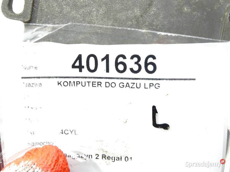 KOMPUTER DO GAZU LPG STEROWNIK GAZU ZASILANIA Elementy instalacji LPG