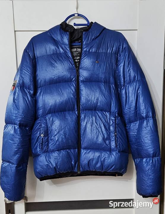 Tommy Hilfiger ML kurtka puchowa niebieska