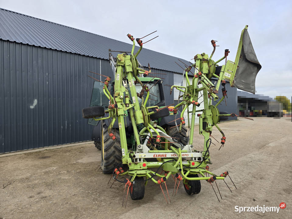 Przetrząsacz siana CLAAS VOLTO 870 87 m podlaskie Baliki sprzedam