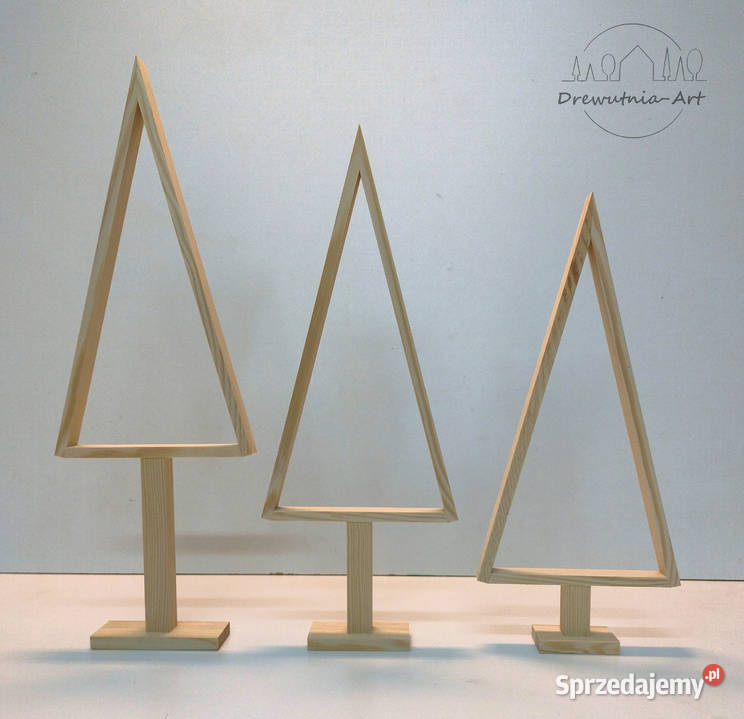 Choinki Drewniane Baza Do Ozdabiania 3 Wysokość Kielce sprzedam