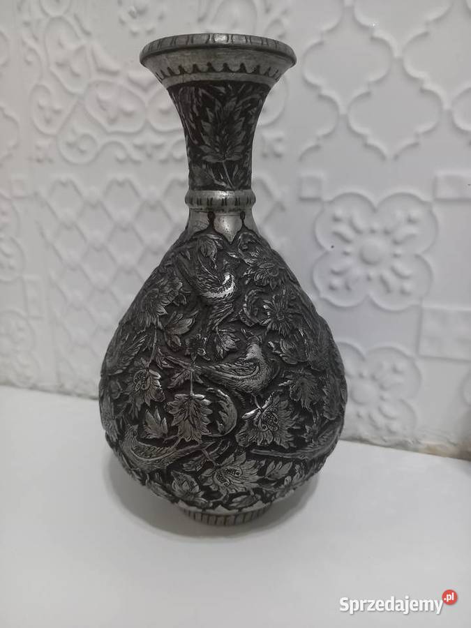 Ręcznie zdobiony wazonik Katowice