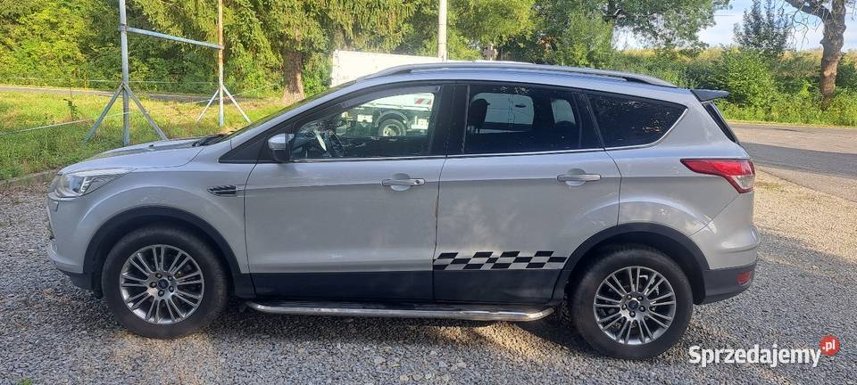 Ford Kuga Mk2 srebrny dolnośląskie Ząbkowice Śląskie