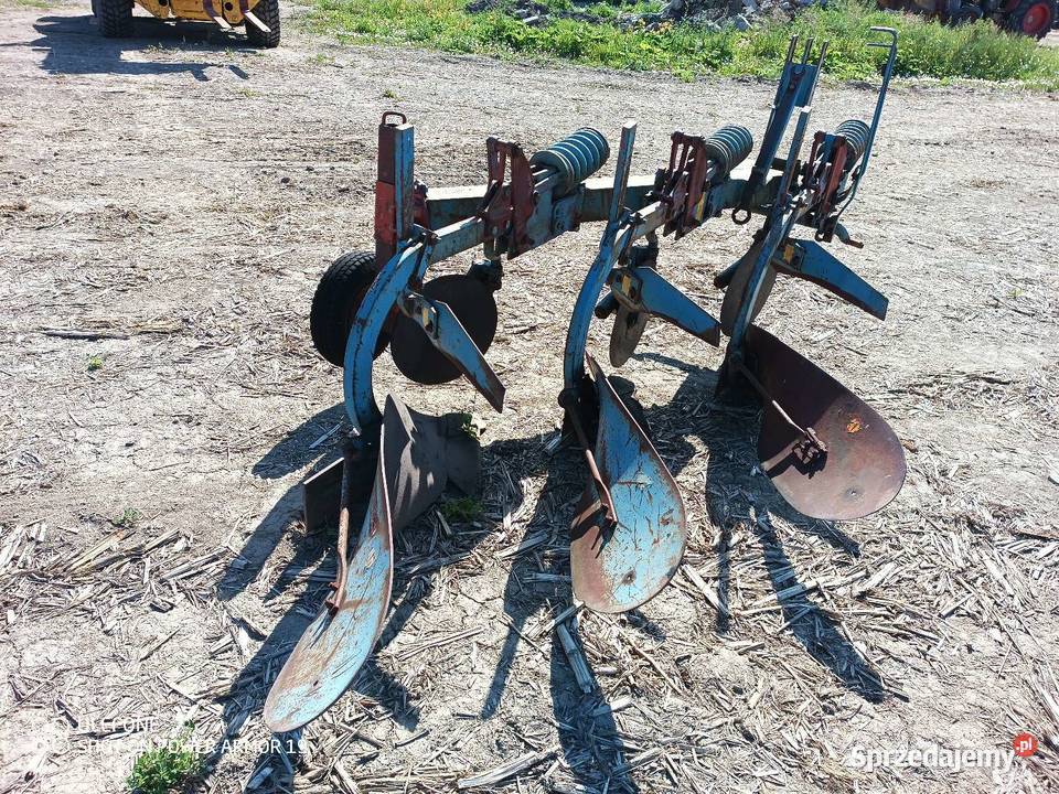 Pług Fiskars 3 skiby sprężyna non stop resor sprzedam