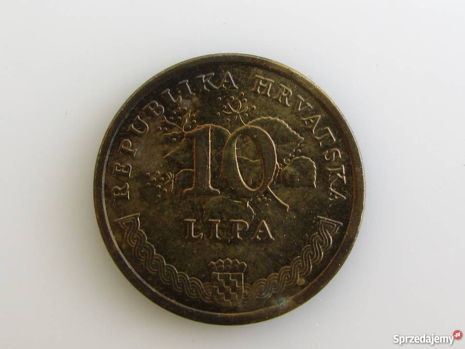 Moneta 10 Lipa Lip 2001 Chorwacja Olecko