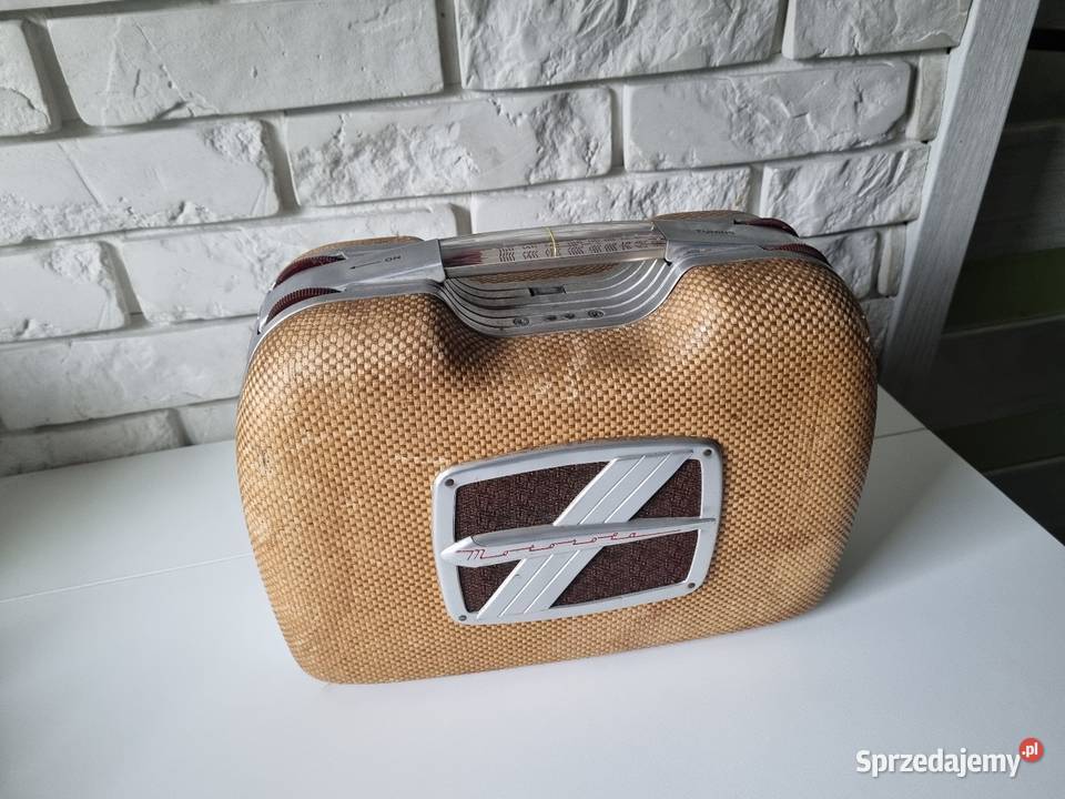 Kultowe Radio Lampowe Motorola 69L11 HS75 Solnica sprzedam