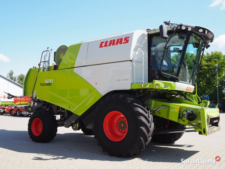 Claas Tucano 570 GPS V770 Kombajn zbożowy Stół do rzepaku Stęszew