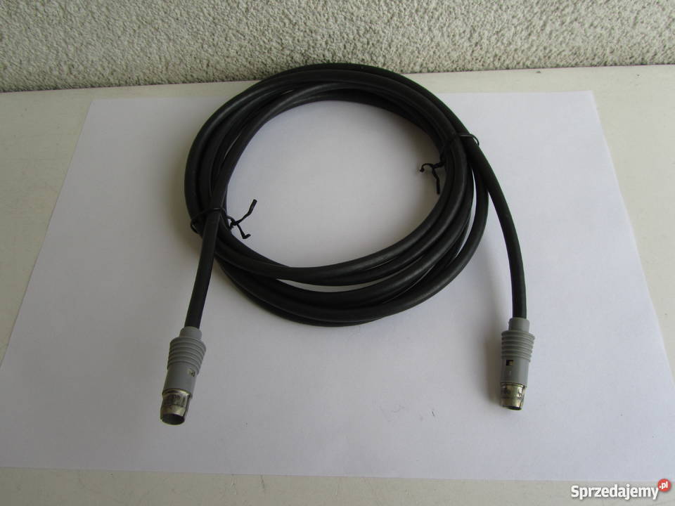 Kabel antenowy czarny TV wtyk męski wtyk męski Olecko