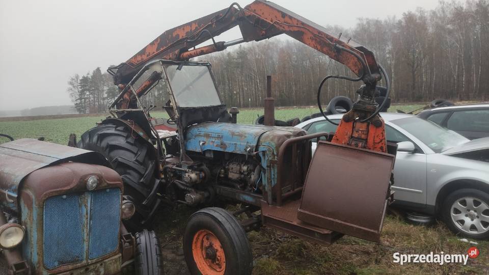 Koparka Traktor ładowacz Fordson Super Major
