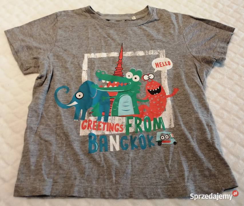 Koszulka krótki rękaw zwierzęta Bangkok 104 Smyk Czeladź sprzedam