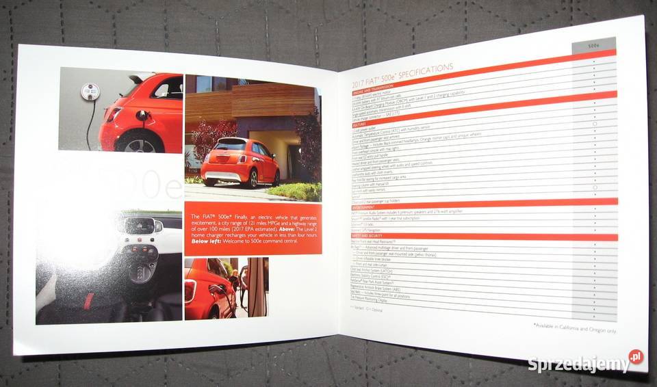 FIAT 2016 prospekt katalog Kępice