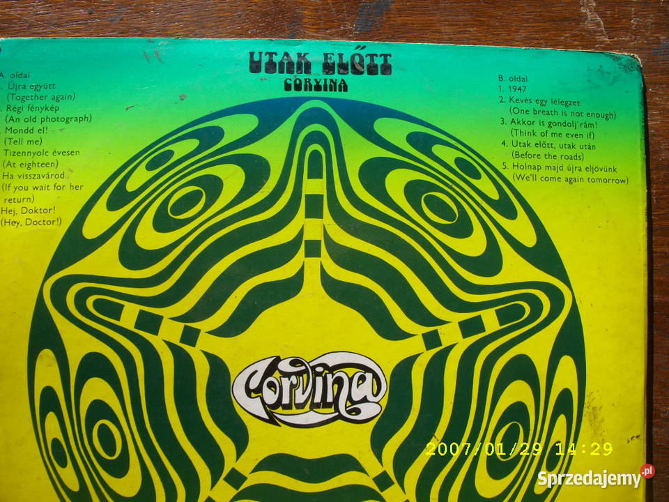 Winyl LP Rock CORVINAUTAK ELOTT Pepita Hungary