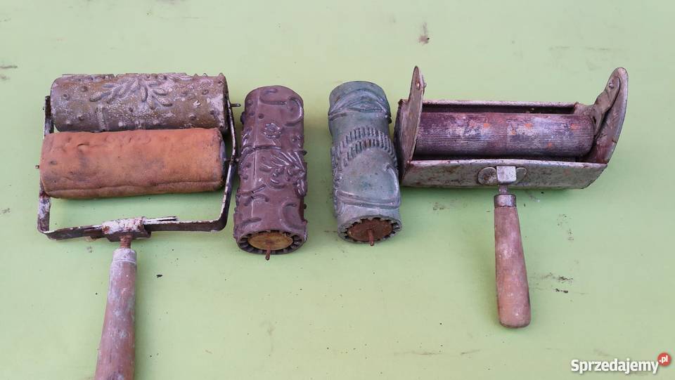 Stare Wałki Malarskie PRL Maszynka Malarska Wrocław