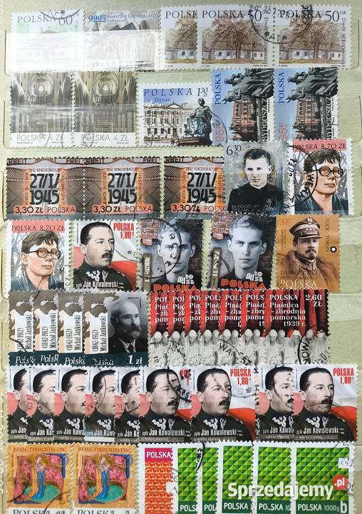 Znaczki polskie Warszawa