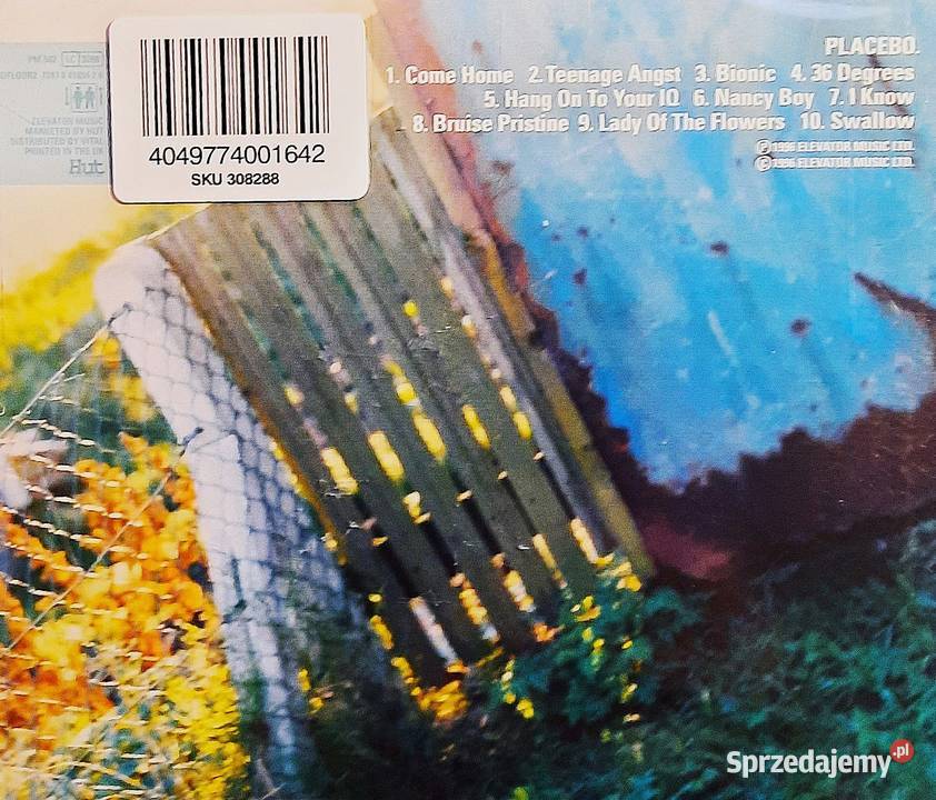 CD Nowa Album CD PLACEBO Album Placebo Lublin
