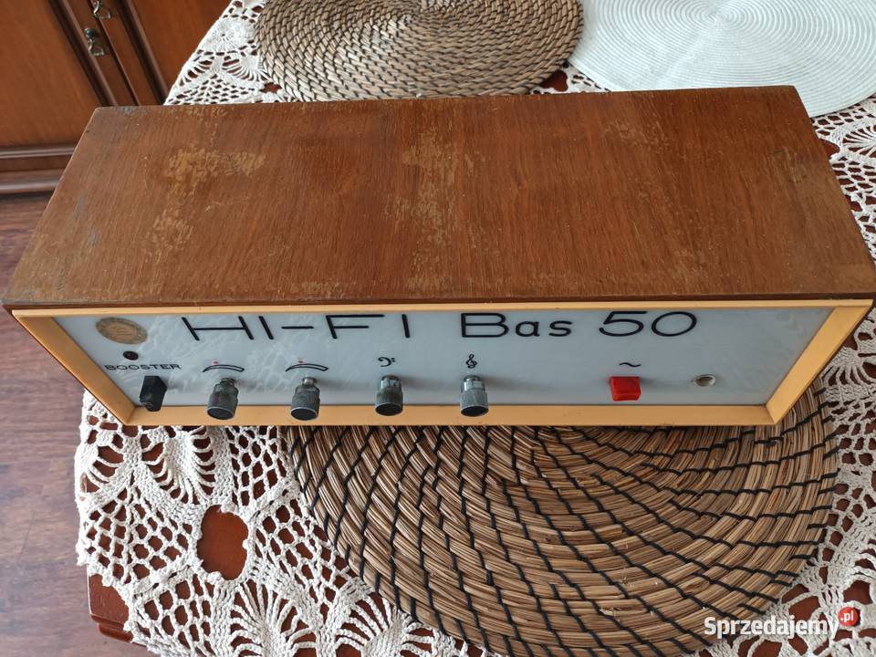 Wzmacniacz HiFi Bas 50 Gratka fana Unitra Tychy