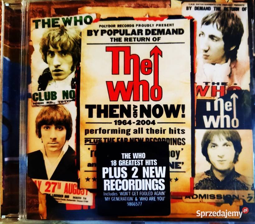 CD Kultowego Zespołu THE WHO Whos Better Whos rock Katowice