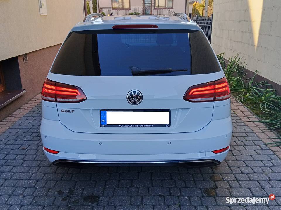 VW Golf VII 16 TDI 2017 combi Białystok