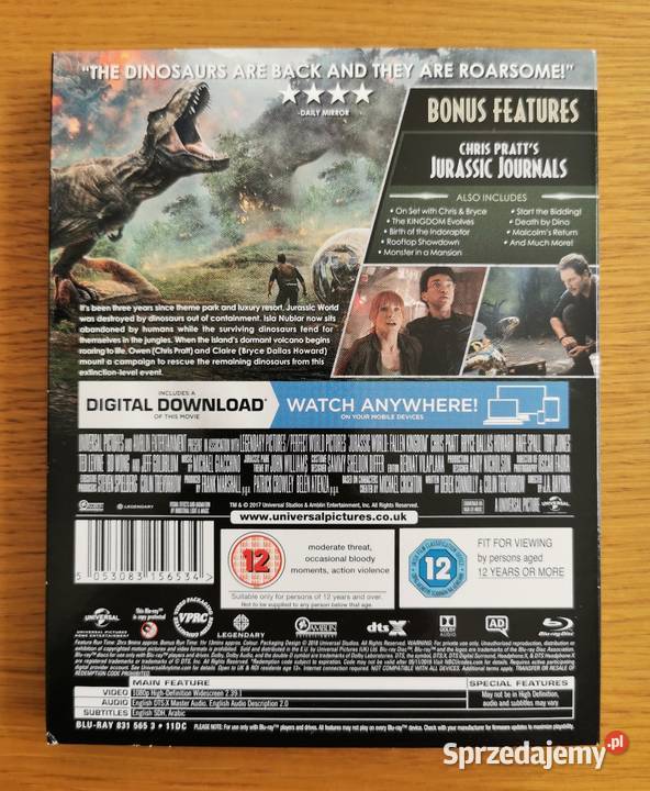Jurassic World Fallen Kingdom Jurassic World