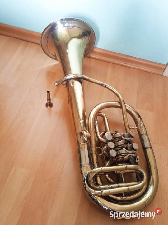 Stara mosiężna trąbka