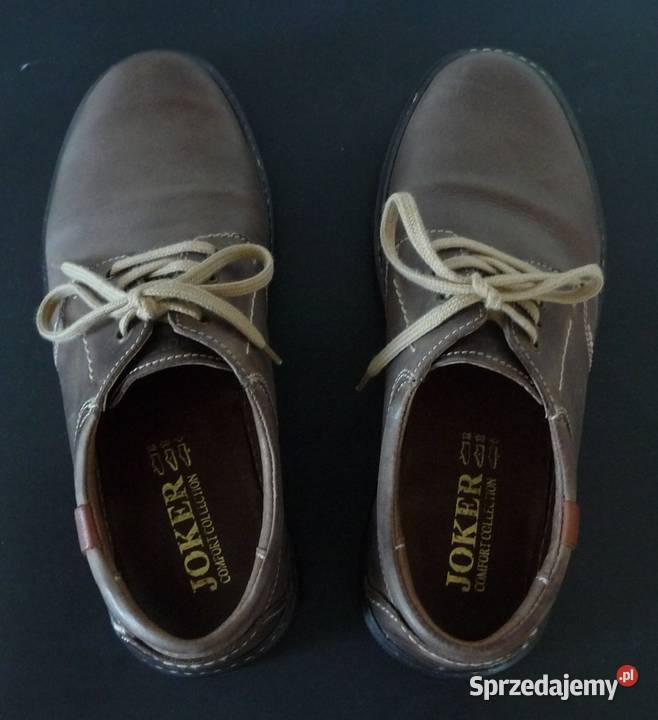 Buty męskie skórzane JOKER 415 rozmiar 41 Lublin