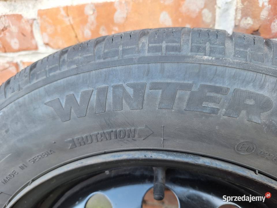 Sprzedam komplet kół 17665 R14 T do 190 km/h Piotrków Trybunalski