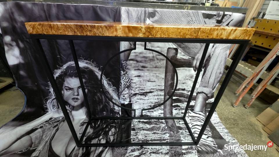 Konsola z czeczoty topoli PROMOCJA Dom i Ogród Kielce