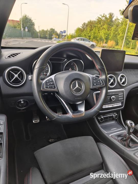 Mercedes Benz 180 w117 AMG line 2017r 194 kupiony w Polsce Ciechanów