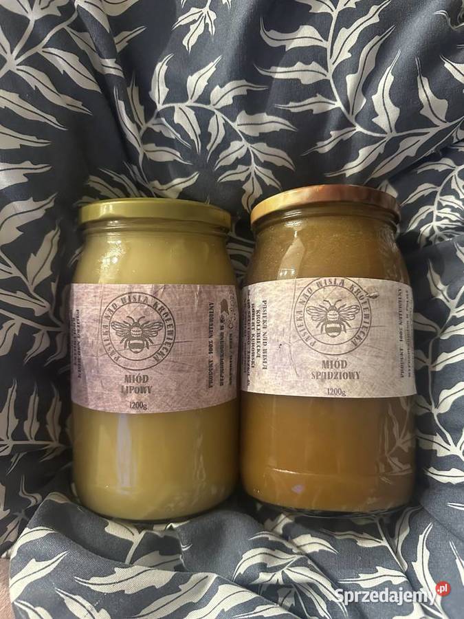 Miód pszczeli 100% naturalny bez dodatku cukru