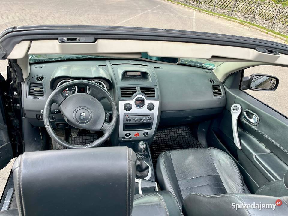 renault megane 20 benzyna cabrio OSOBY PRYWATNEJ wielkopolskie Jankowo Dolne