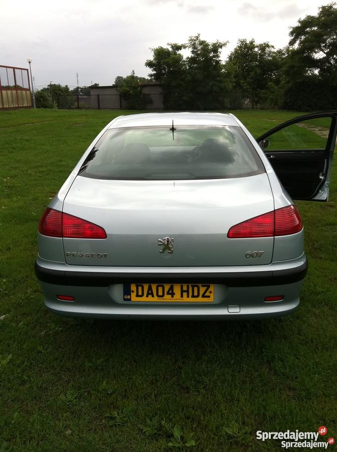 Peugeot 607 22 HDI angielska Lubraniec