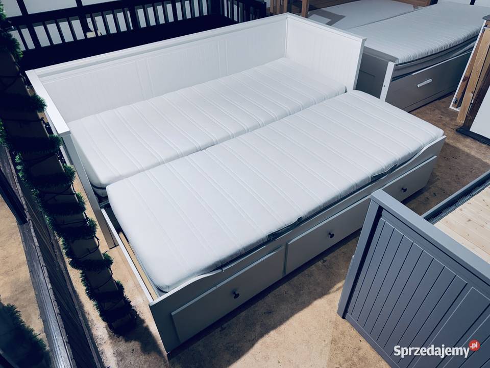 IKEA HEMNES Leżanka Łóżko z 3 szufladami 2