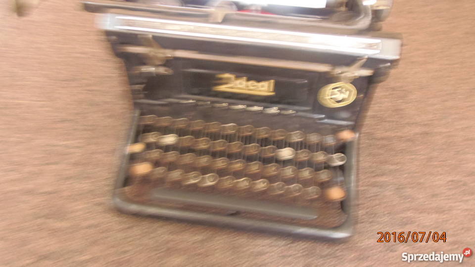 Stara maszyna do pisania IDEAL Pozostałe Katowice
